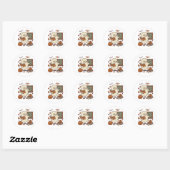Schattige enge geest leraar Halloween sticker (Vel)
