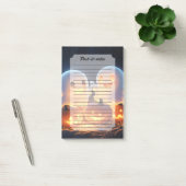Schattige enge Halloween cartoon geesten gloeiende Post-it® Notes (Kantoor)