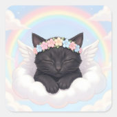 schattige engel kitty stickers (Voorkant)