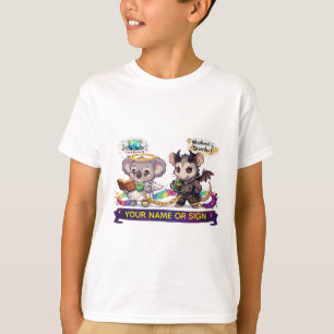 Schattige Engel Koala en Chaos Opossum - Liefde & T-shirt