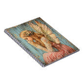 Schattige Engel Spiraal Notebook Notitieboek (Rechterzijde)