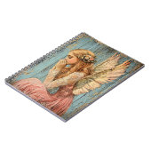 Schattige Engel Spiraal Notebook Notitieboek (Linkerzijde)