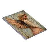Schattige Engel Spiraal Notebook Notitieboek (Rechterzijde)