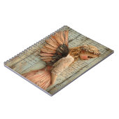 Schattige Engel Spiraal Notebook Notitieboek (Linkerzijde)