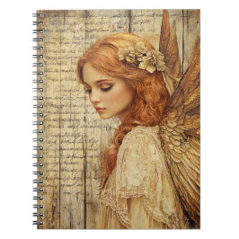 Schattige Engel Spiraal Notebook Notitieboek