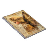 Schattige Engel Spiraal Notebook Notitieboek (Rechterzijde)