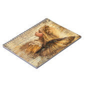 Schattige Engel Spiraal Notebook Notitieboek (Linkerzijde)