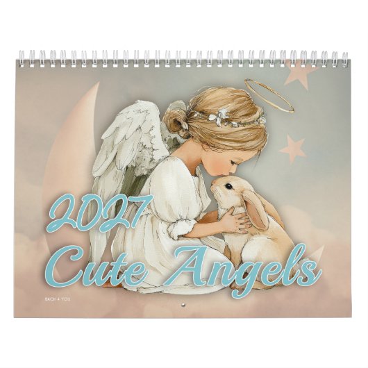 Schattige Engelen 2027 Kalender (Hoes)