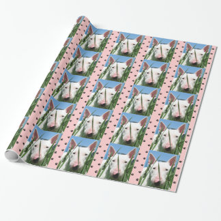 Schattige Engelse Bull Terrier #2 (Roze) Cadeaupapier