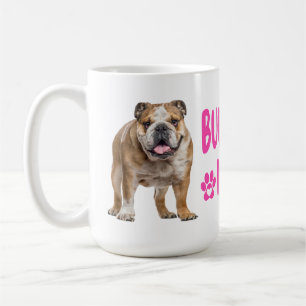 Schattige Engelse Bulldog Moeder Cadeau Schattige Koffiemok