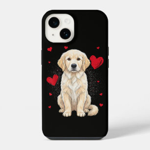 Schattige Engelse Crème Golden Retriever Hond iPhone 14 Hoesje