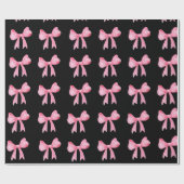 Schattige esthetisch lintverpakkingspapier cadeaupapier (Vlak)