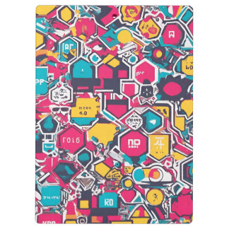 Schattige esthetisch ontwerp klembord