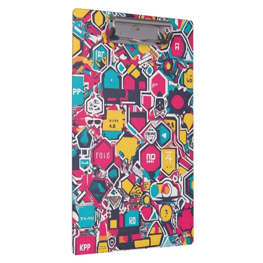 Schattige esthetisch ontwerp klembord (Rechts)