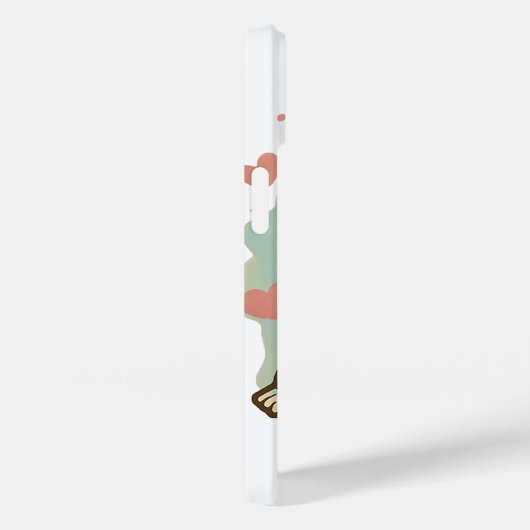 Schattige esthetisch skelet ontwerp iPhone hoes (Achterkant / Rechts)