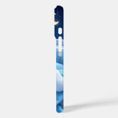 Schattige esthetische blauwe motivatiequote Case-Mate iPhone case (Achterkant / Links)