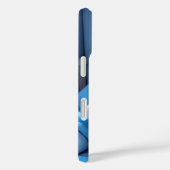 Schattige esthetische blauwe motivatiequote Case-Mate iPhone case (Achterkant / Rechts)
