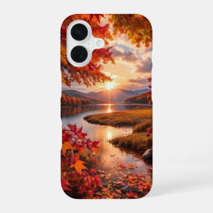 Schattige Esthetische Herfst Wallpaper Ideeën iPho iPhone 16 Hoesje