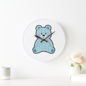 Schattige esthetische teddybeer wandklok 🤩 (Huis)