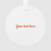 Schattige Etnisch Kerstkind met Trompet Ornament (achterkant)