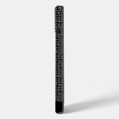 Schattige etnisch zwart-wit patroon Case-Mate iPhone case (Achterkant / Links)