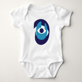 Schattige Evil Eye Baby Bodysuit - De moderne Naza