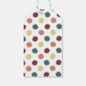 Schattige Fa La Llama vakantieontwerp Cadeaulabel (Achterkant)