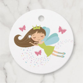 Schattige Faerie Prinses Meisjes Verjaardag Bedankjes Labels
