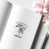 Schattige Fairy  Boek Rubberstempel