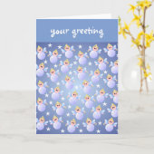 Schattige Fairy Godmother Wenskaart Kaart (Gele Bloem)