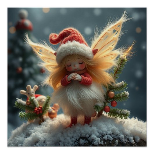 Schattige Fairy Poster (Voorkant)