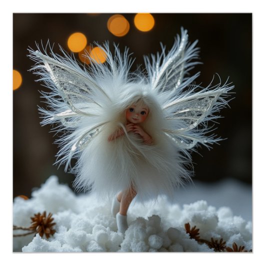 Schattige Fairy Poster (Voorkant)