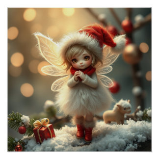Schattige Fairy Poster
