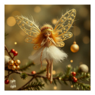 Schattige Fairy Poster