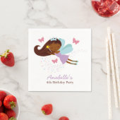 Schattige Fairy Princess meisjes Verjaardag Servet (Insitu)