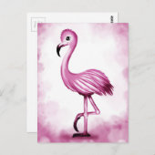 schattige Falmingo Briefkaart (Voorkant / Achterkant)