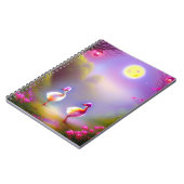 Schattige fantasie-eenden notitieboek (Linkerzijde)