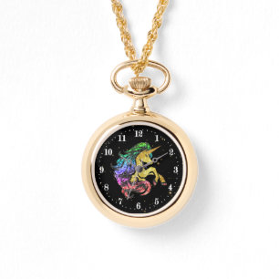 schattige fantasie eenhoorn horloge