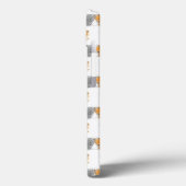 Schattige Fantasie Kittens Oranje en Grijs Case-Mate iPhone Case (Achterkant / Links)