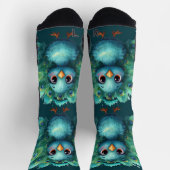 Schattige fantasie whimische Blauwe Pauw  Sokken (Top)