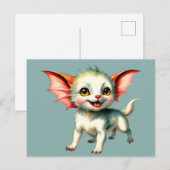 Schattige Fantasy Animal Briefkaart (Voorkant / Achterkant)