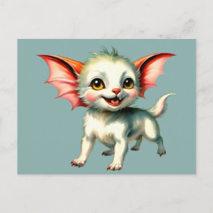 Schattige Fantasy Animal Briefkaart