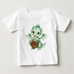Schattige Fantasy Baby Draak Bessen Mand