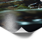 Schattige fawn-hert foto afdruk (Hoek)