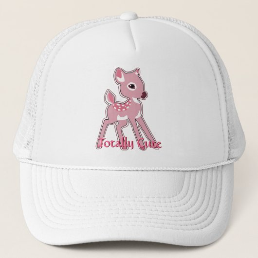 Schattige Fawn-Pet Trucker Pet (Voorkant)