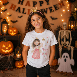 Schattige fee prinses magische nacht Halloween T-shirt