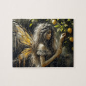 Schattige feeënplukcitroenen legpuzzel (Horizontaal)