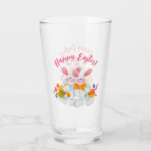 schattige feestdag glas (Achterkant)