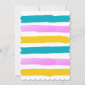 Schattige feestdier hondenthema kind verjaardagsui kaart (Achterkant)