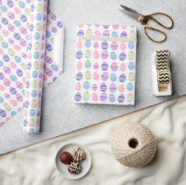 Schattige & feestelijk Easter Egg Wrapping Paper Cadeaupapier